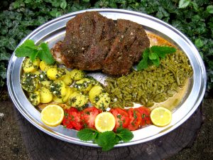 lammkeule-gegrillt