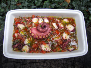 Kroatischer Tintenfischsalat