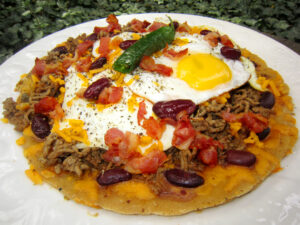 Frühstück Tostada