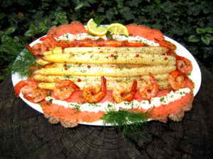 Gegrillter Weißer Spargel 1