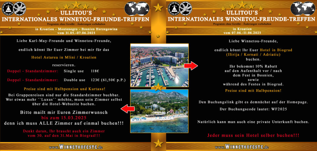 Rauchzeichen 2 / 2025: Hotelinfo