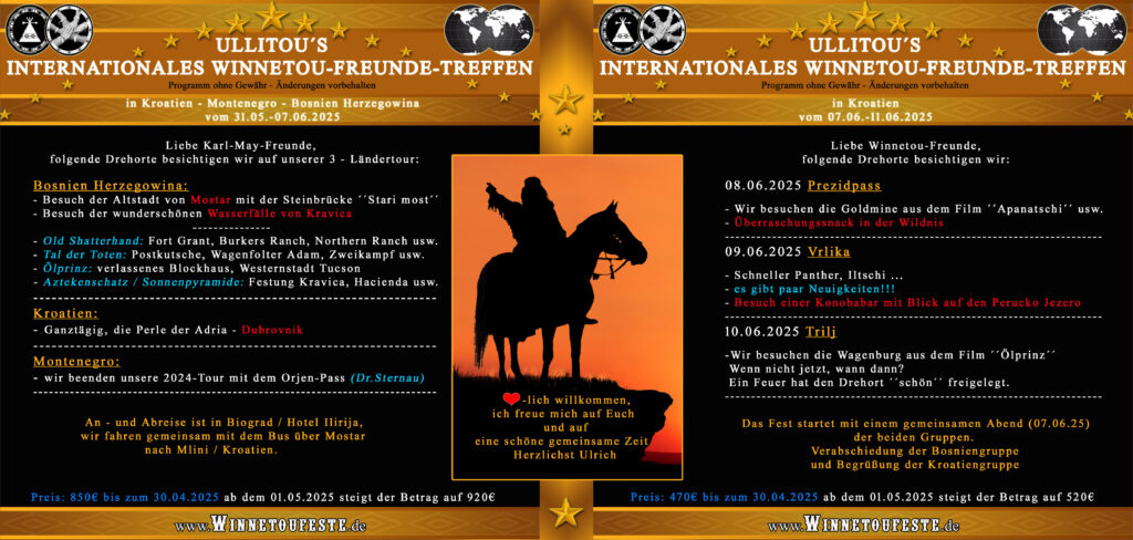 Rauchzeichen 3 / 2025: Reiseprogramme