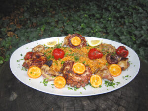 Gegrillter Octopus