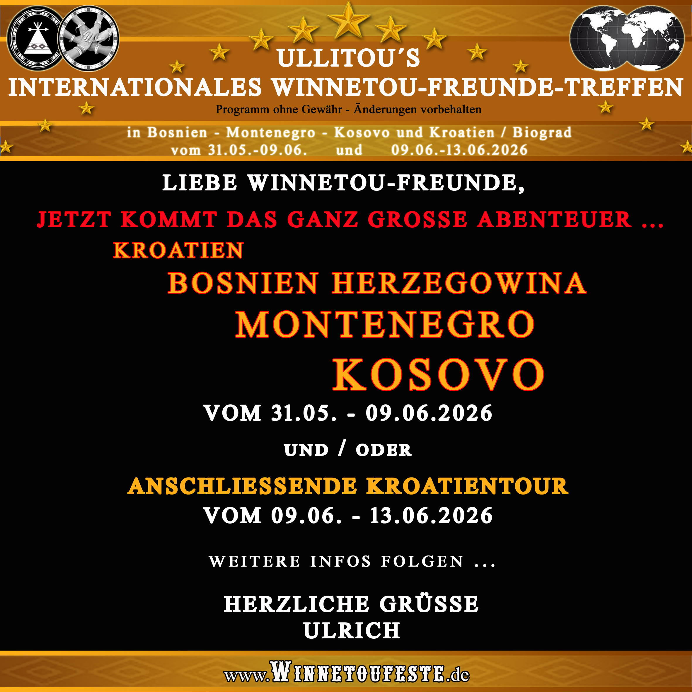 Rauchzeichen 13 / 2025: Festtermin 2026