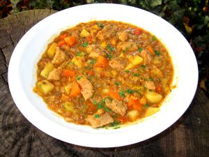 Burgenländischer Linsengulasch