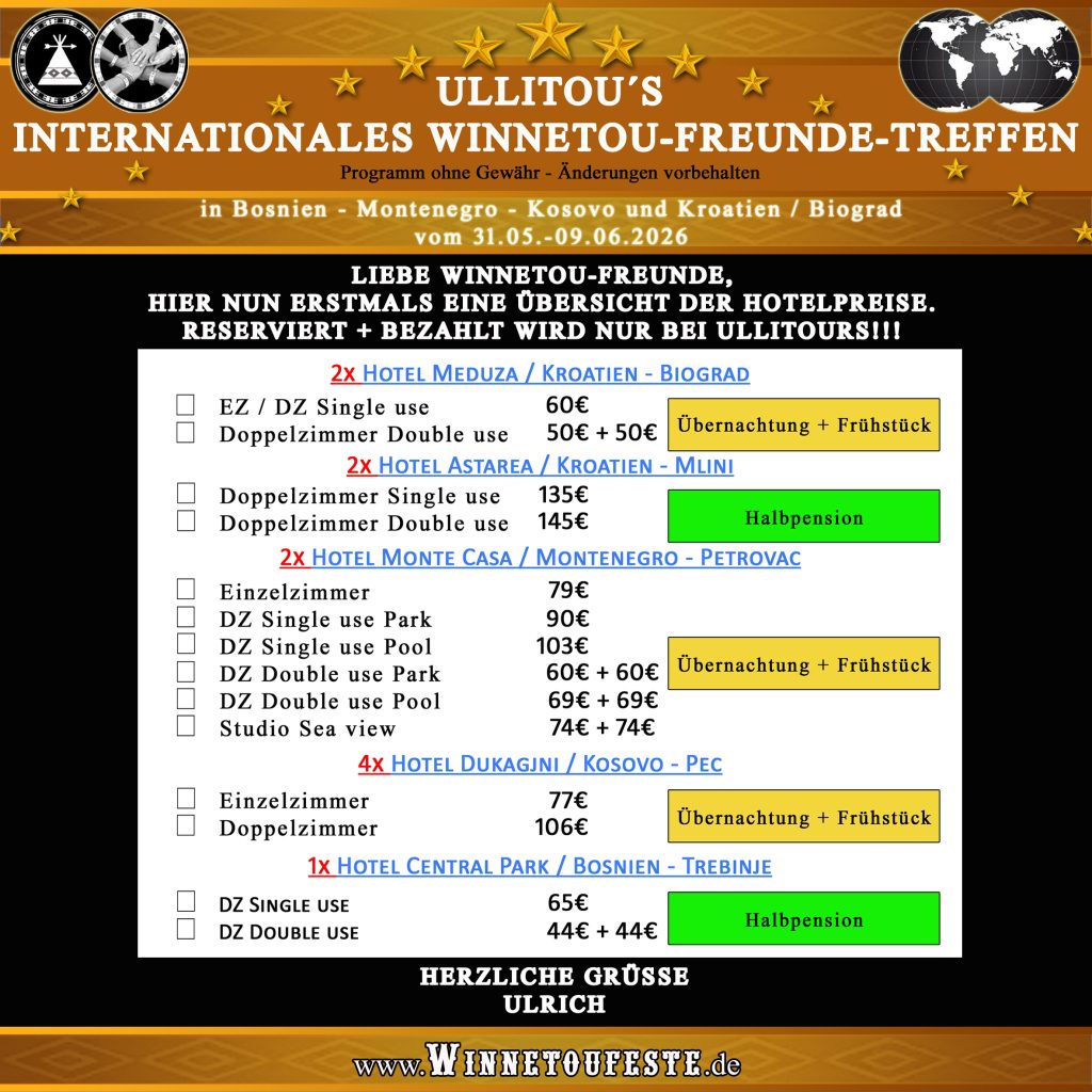 Rauchzeichen 2 / 2026: Hotelpreise